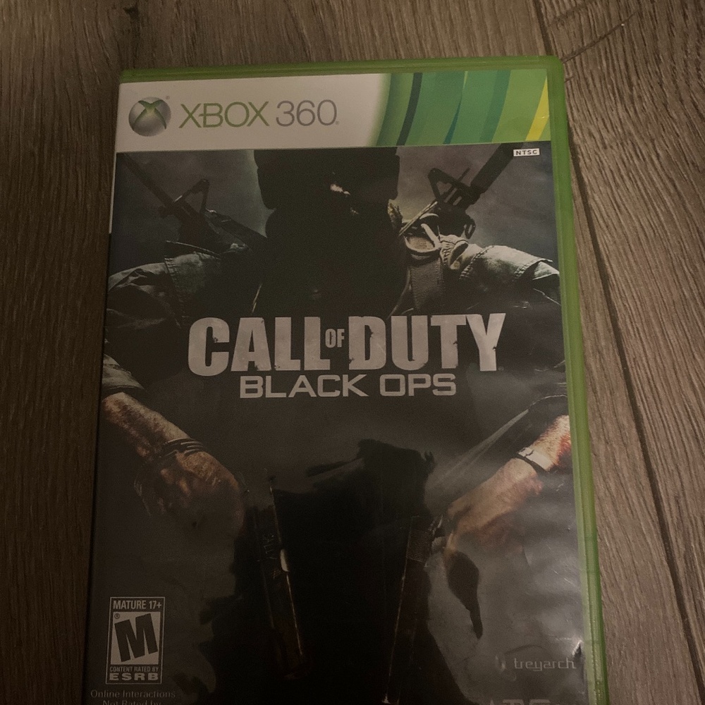Call of duty black ops Xbox 360